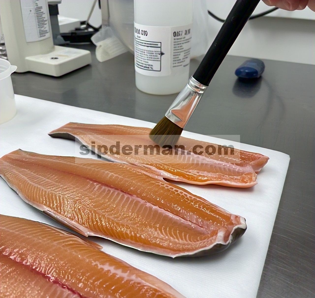 Efek Antimikroba dan Antioksidan Lapisan Film Dua Lapis Berbasis Asam Polilaktat (PLA)/Kitosan: Pati yang Mengandung Minyak Atsiri Jeruk Pahit pada Fillet Ikan Rainbow Trout ( Onchorhynchus mykiss ) Segar