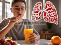 Asupan Vitamin C dari Makanan Mempengaruhi Fungsi Paru-Paru Melalui Sel Darah Putih
