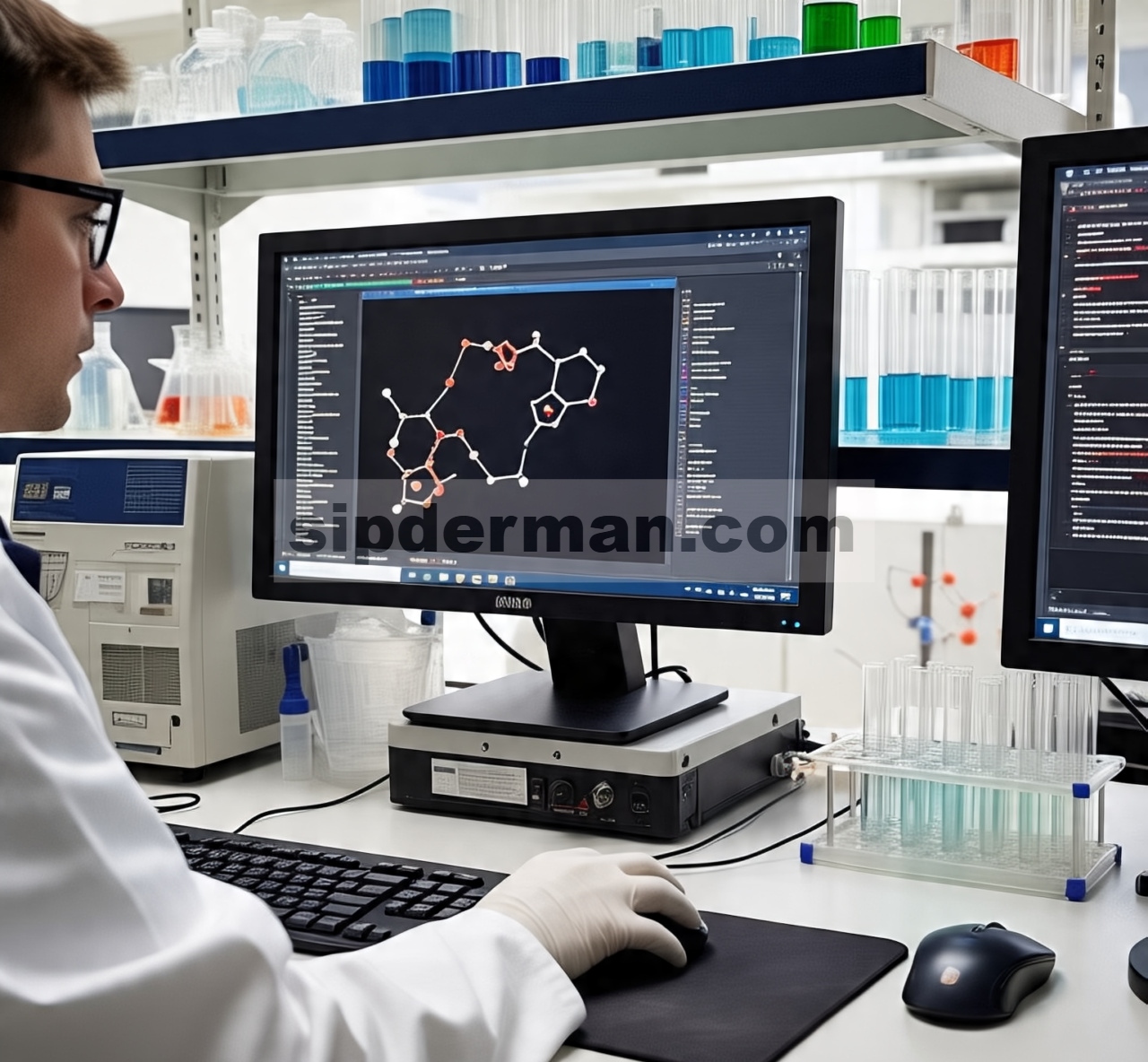 Analisis interaksi pengikatan ACE–tetrapeptida dan penyaringan peptida penghambat potensial melalui docking molekuler